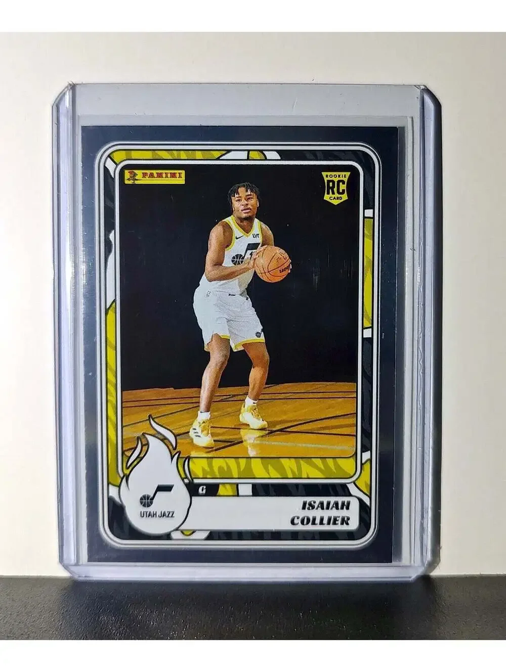 Isaiah Collier Rookie 2024-25 Panini NBA #100 Foil Sticker Card Utah Jazz